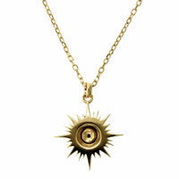 18K Yellow Gold Il Sole Mini Necklace