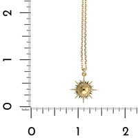 18K Yellow Gold Il Sole Mini Necklace
