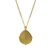 Amali 18K Yellow Gold Teardrop Opal Necklace