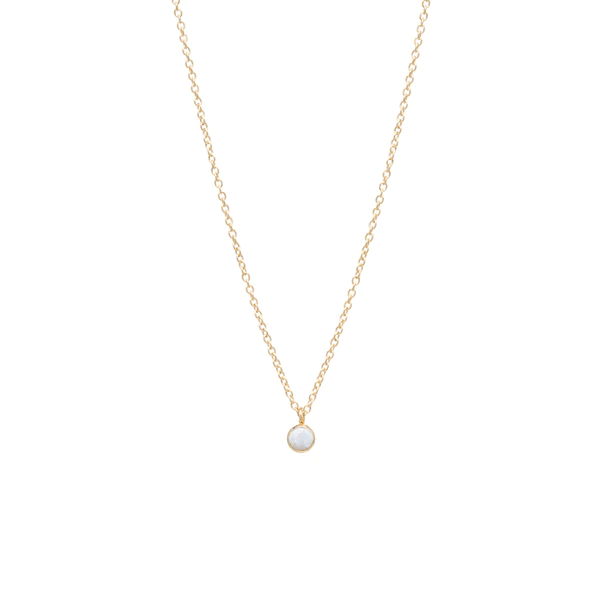 14K Yellow Gold Bezel Set Opal Pendant, 14k yellow gold, Long's Jewelers