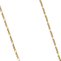Open Station Box Chain in 18K Yellow Gold, Yellow Gold, Long's Jewelers