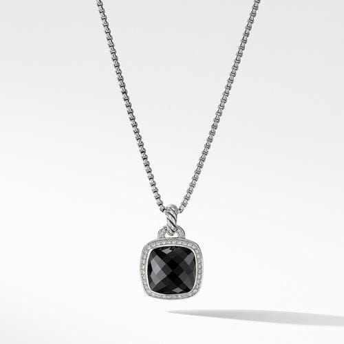 Pendant with Black Onyx and Diamonds