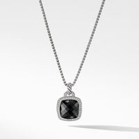 Pendant with Black Onyx and Diamonds