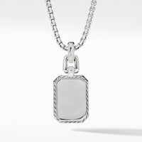 Novella Pendant with Blue Topaz, Sapphires and Pavé Diamonds