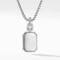 Novella Pendant with Champagne Citrine, Pavé Diamonds and 18K Rose Gold