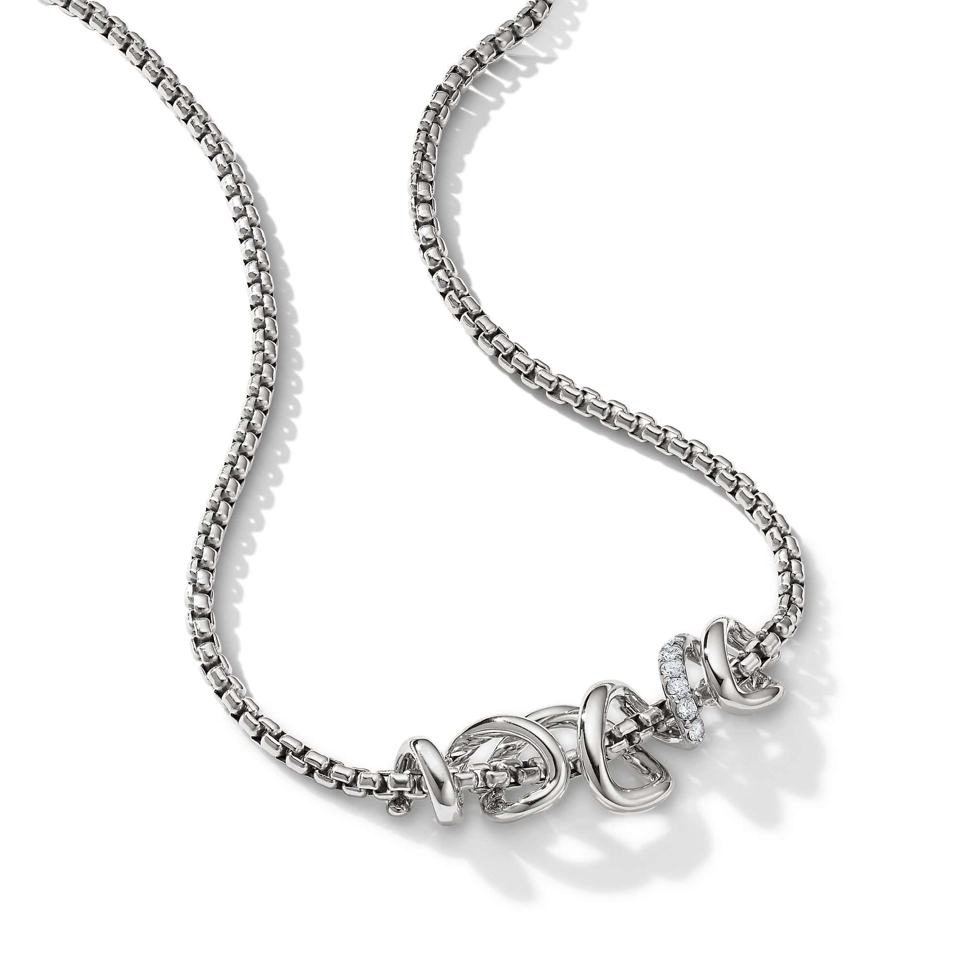 Helena Amulet with Pavé Diamonds