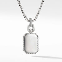 Novella Pendant with Champagne Citrine, Pavé Diamonds and 18K Rose Gold