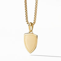 St. Michael Amulet in 18K Yellow Gold, 26mm