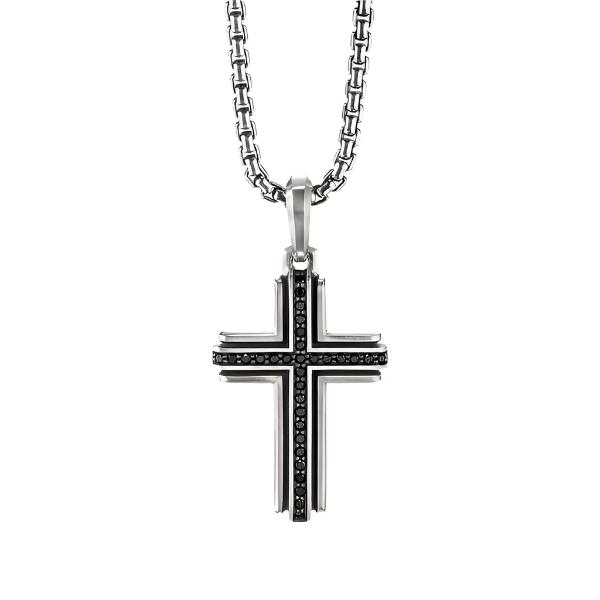 Deco Cross Pendant