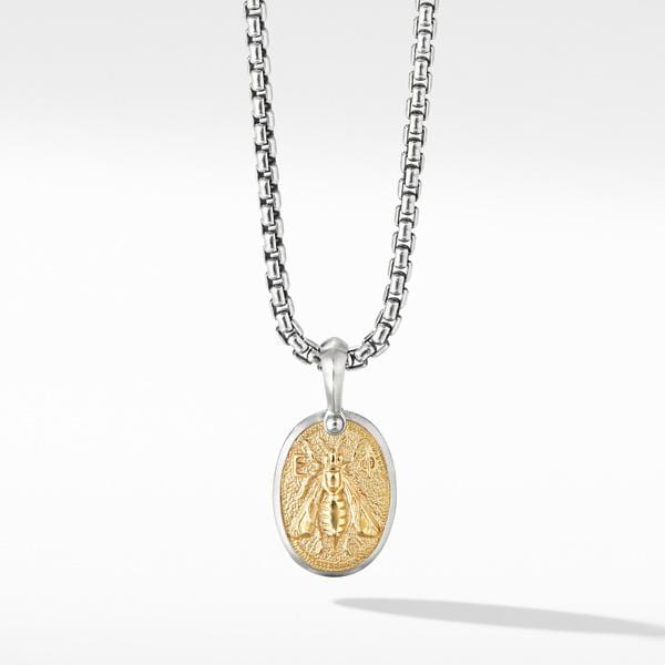 Petrvs® Bee Amulet with 18K Yellow Gold