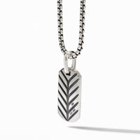 Streamline® Tag with 18K Yellow Gold