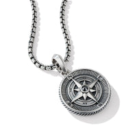 Maritime® Compass Amulet with Center Black Diamond