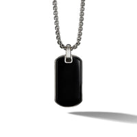 Streamline® Tag with Black Onyx, Long's Jewelers