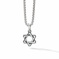 Deco Star of David Pendant, Long's Jewelers