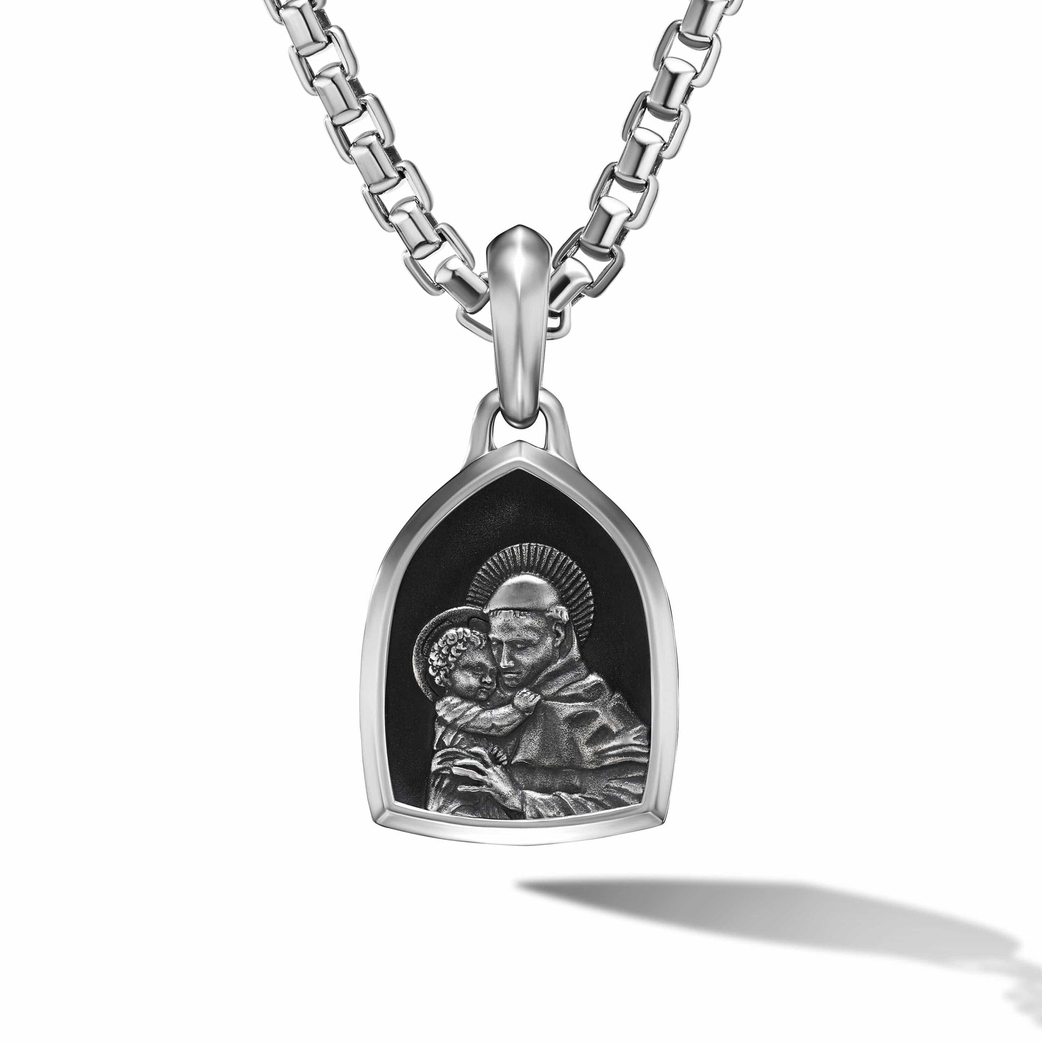 St. Anthony Amulet in Sterling Silver
