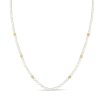Zoe Chicco 14K Yellow Gold Pearl Bead Necklace