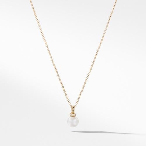 Solari Pendant Necklace with Diamonds in 18K Gold
