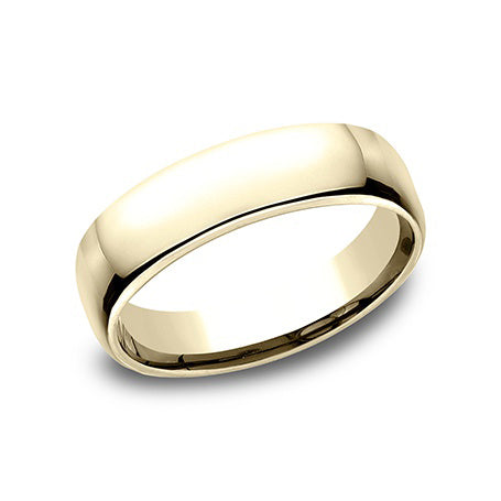 14K Yellow Gold Euro Fit Band, 14k yellow gold, Long's Jewelers