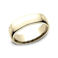 14K Yellow Gold Euro Fit Band, 14k yellow gold, Long's Jewelers