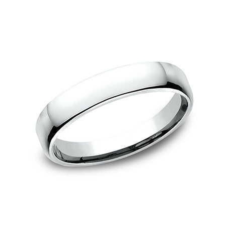 14K White Gold Euro Fit Band, 14k white gold, Long's Jewelers