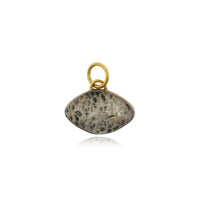 24K Yellow Gold Evil Eye Charm