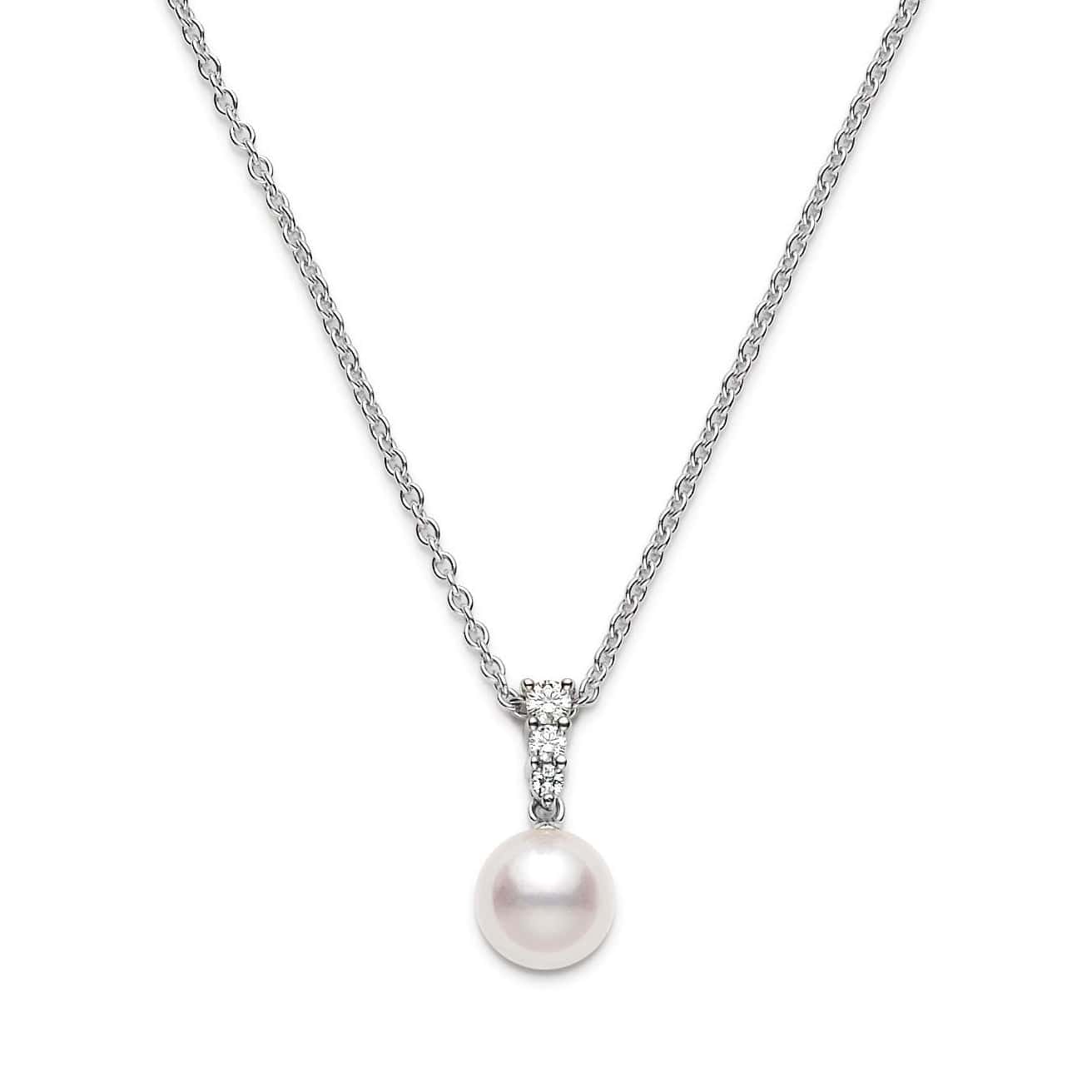 Mikimoto Morning Dew Akoya Cultured Pearl Pendant