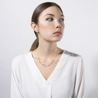 Marco Bicego Marrakech Onde 18K Yellow Gold Pearl Drop Earrings