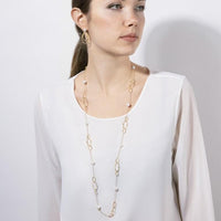Marco Bicego Marrakech Onde 18K Yellow Gold Pearl Drop Earrings