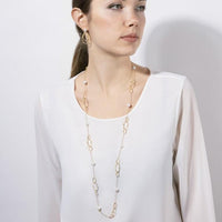 Marco Bicego Marrakech Onde 18K Yellow Gold Pearl Drop Earrings