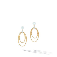 Marrakech Onde 18K Yellow Gold Pearl Drop Earrings