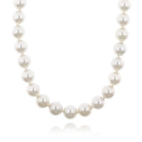 18K White Gold White South Sea Pearl Necklace