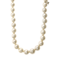 Mikimoto 18K White Gold White South Sea Pearl Necklace