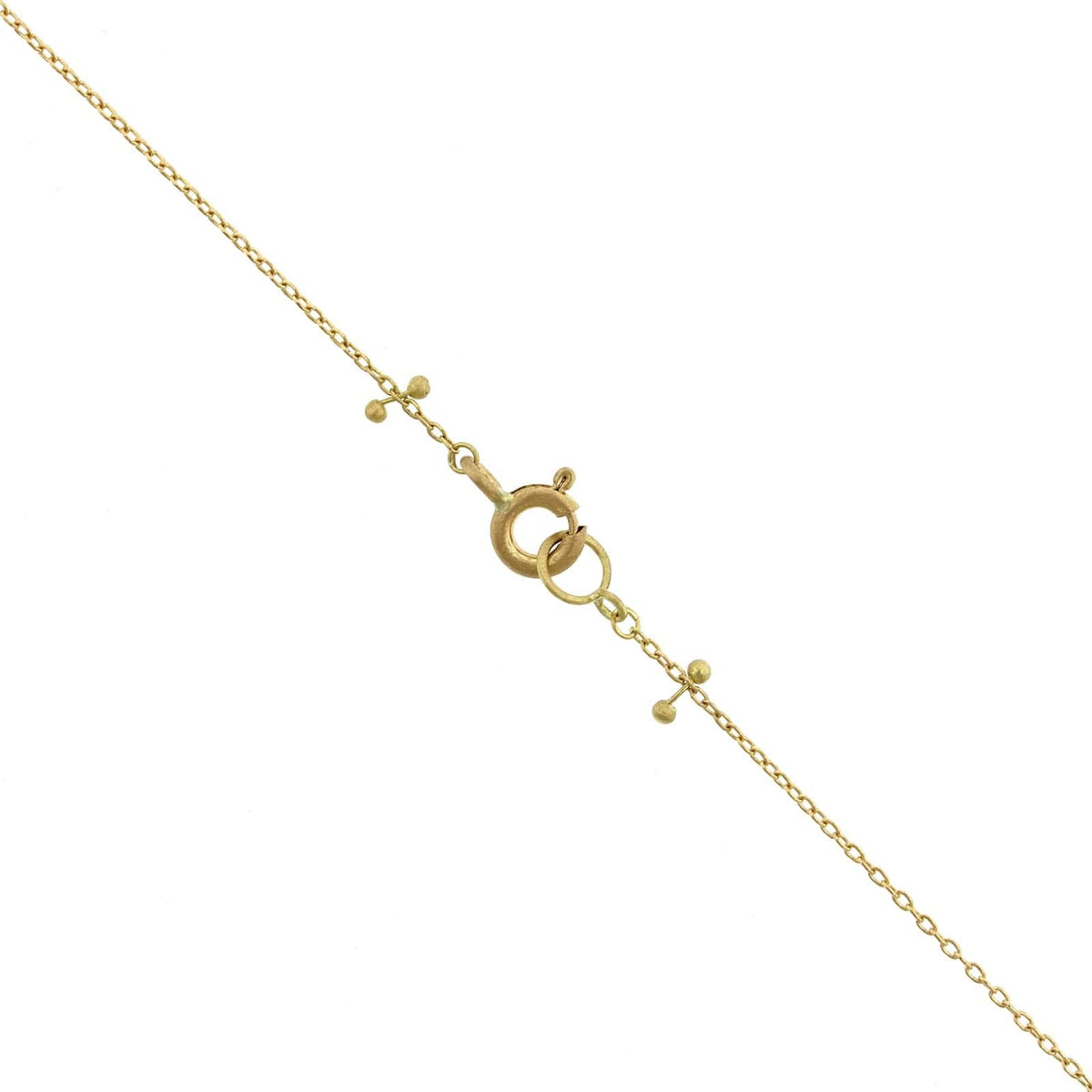 Platinum and 18K Tri-Color Gold Flutter Necklace, Platinum, Gold, Long's Jewelers