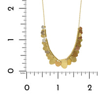 Platinum and 18K Tri-Color Gold Flutter Necklace, Platinum, Gold, Long's Jewelers