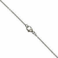Platinum Couch Pearl Diamond Bail Necklace, Platinum, Long's Jewelers