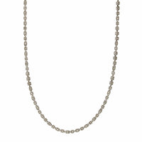 Platinum Diamond Cube Chain Necklace, Platinum, Long's Jewelers