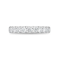 Platinum Odessa Shared Prong Diamond Band, Platinum, Long's Jewelers