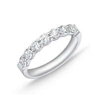 Platinum Petite Prong Diamond Band, Platinum, Long's Jewelers