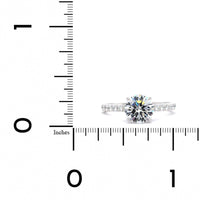 Platinum Prong Set Hidden Diamond Halo Engagement Ring Setting