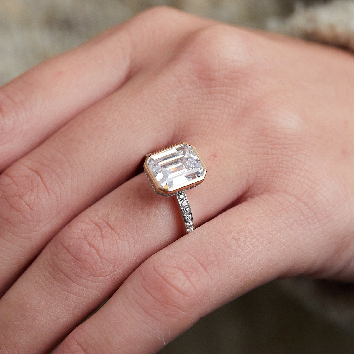 Emerald Cut Engagement Rings – Melanie Casey