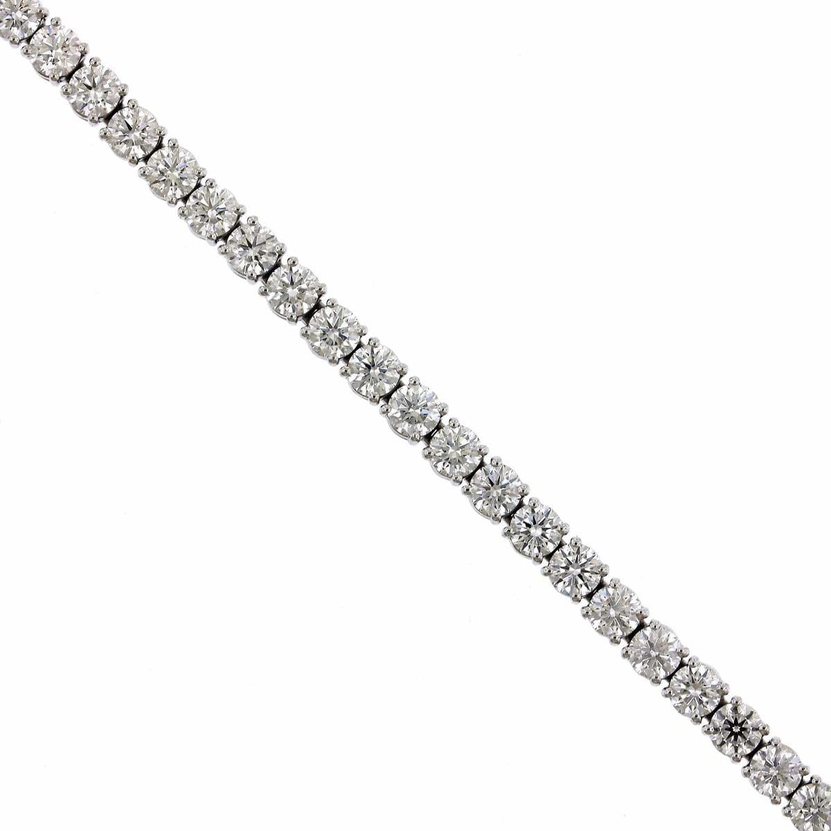 Platinum Diamond Tennis Bracelet, Platinum, Long's Jewelers