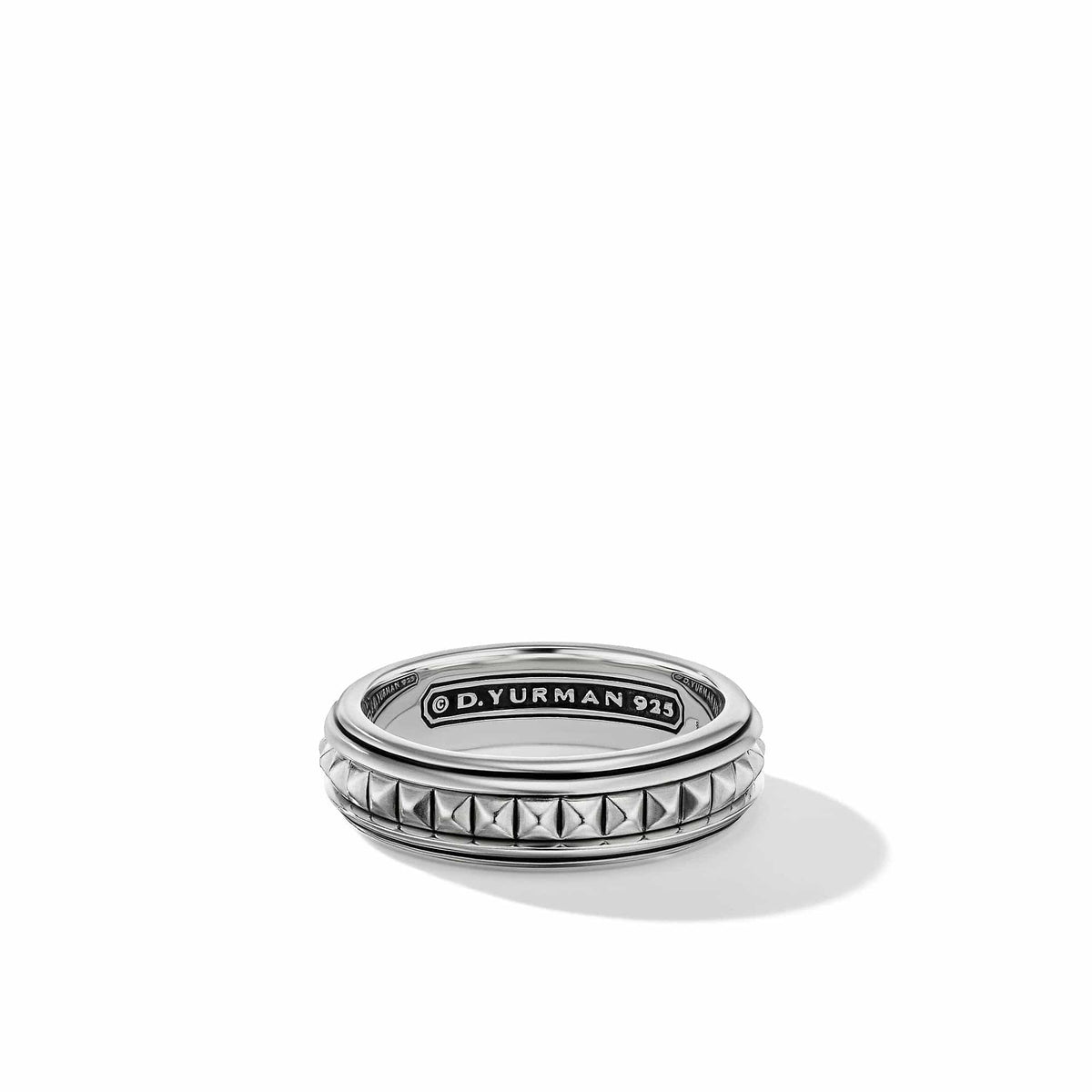 Pyramid Band Ring, Sterling Silver, Long's Jewelers