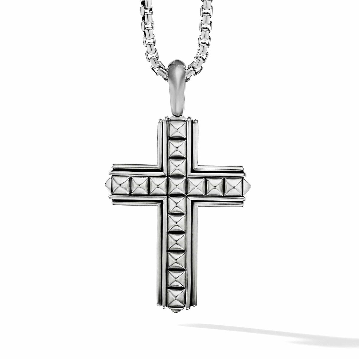 Pyramid Cross, Sterling Silver, Long's Jewelers