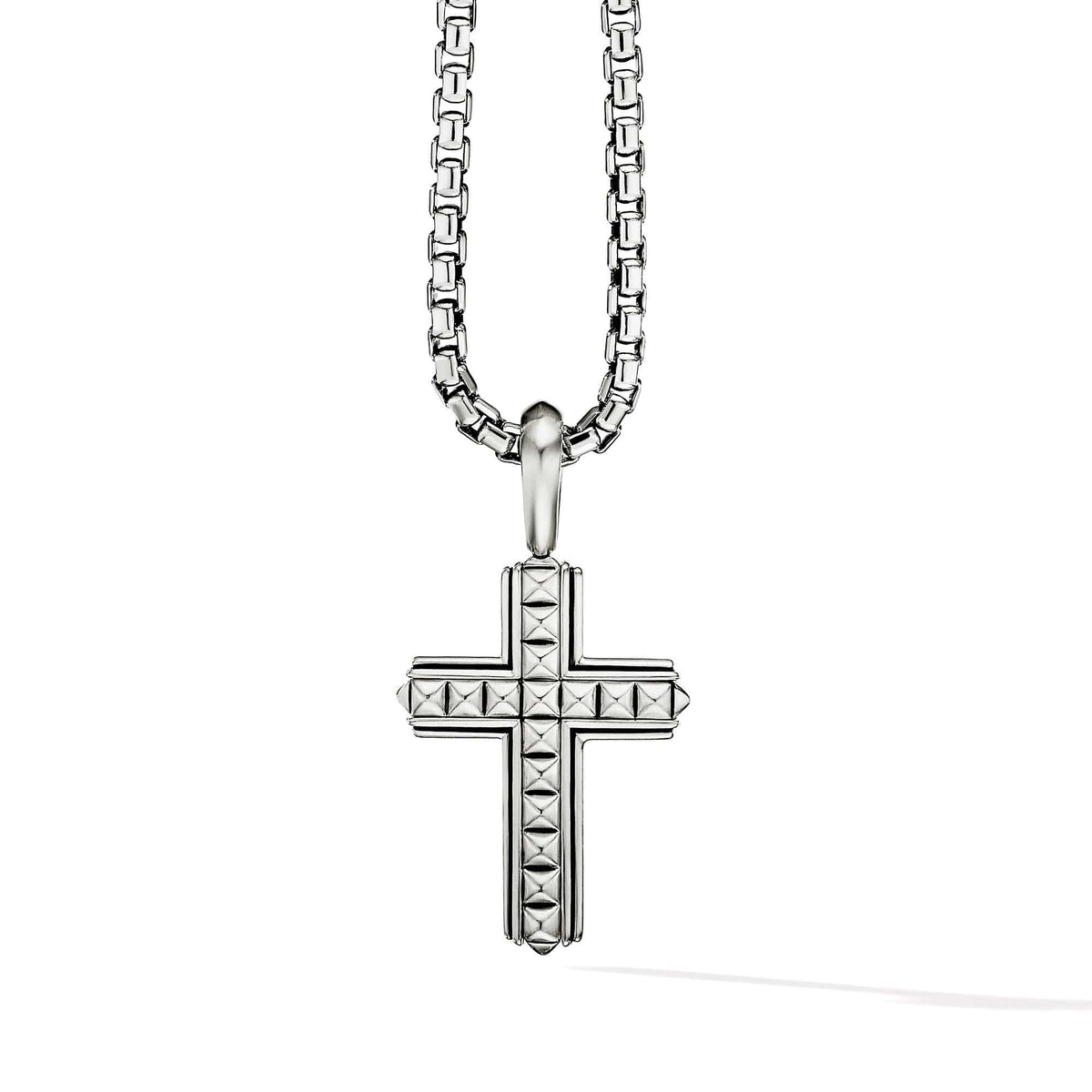 Pyramid Cross, Sterling Silver, Long's Jewelers
