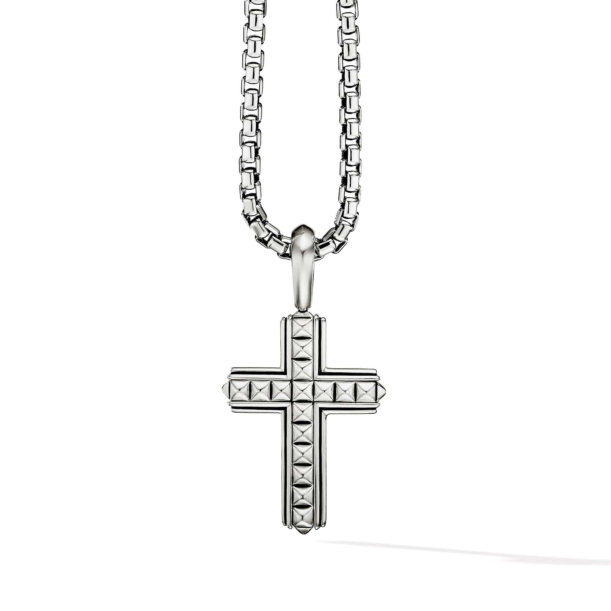 Pyramid Cross, Sterling Silver, Long's Jewelers