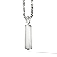 Pyramid Ingot Tag, Sterling Silver, Long's Jewelers
