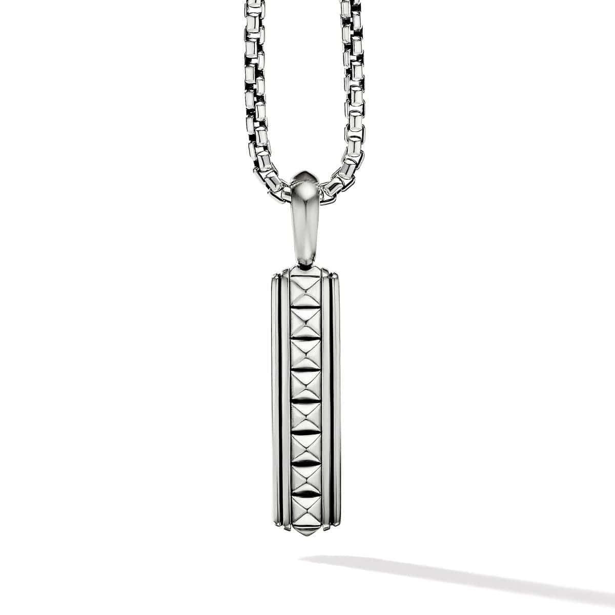 Pyramid Ingot Tag, Sterling Silver, Long's Jewelers