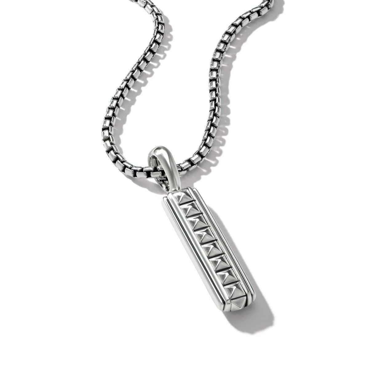 Pyramid Ingot Tag, Sterling Silver, Long's Jewelers