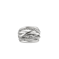 Crossover Wide Ring