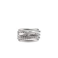 Crossover Narrow Ring
